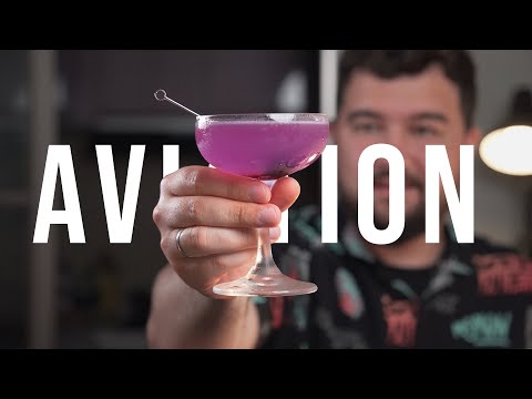 Видео: AVIATION | АВИАЦИЯ | Коктейль с джином