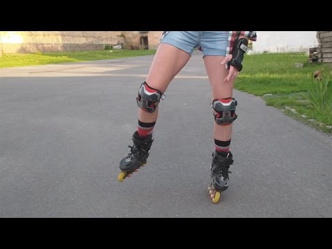 Видео: Передний ванфут: как ехать на одной ноге на роликах вперед. Урок 29