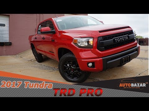 Видео: 2017 Tundra TRD Pro CrewMax видео. Тест драйв Новой Toyota Tundra TRD PRO 2017 на Русском. Авто США.