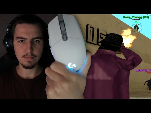 Видео: тест мышки logitech g102 на капте