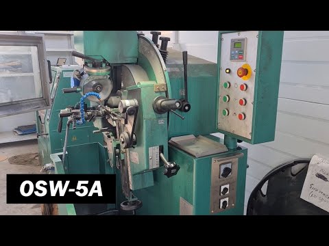 Видео: Заточной станок для дисковых пил OSW-5A (Sharpening machine)