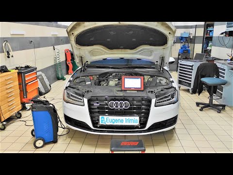 Видео: Audi A8 Long 4.2 TDI 2014 - Ошибки по рециркуляции EGR