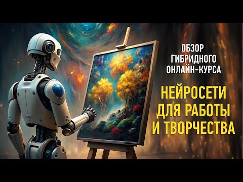 Видео: Обзор курса «Нейросети для работы и творчества» Антон Мартынов