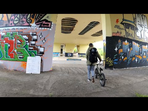Видео: заброшенный bmx спот под мостом | bmx stories