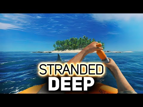 Видео: Выживаем на тропическом острове с Хрустом 🌴 Stranded Deep [PC 2015]