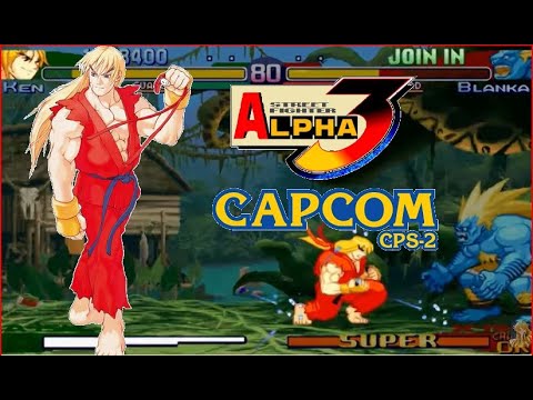 Видео: Street Fighter Alpha 3 (Zero 3) Уровень сложности «Эксперт» Прохождение Ken Masters 2:0