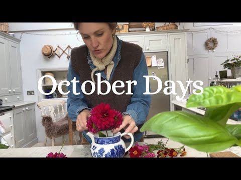 Видео: Октябрьские дни 🍂 Еженедельный видеоблог о садоводстве, моде, развлечениях, осенней уборке и крас...