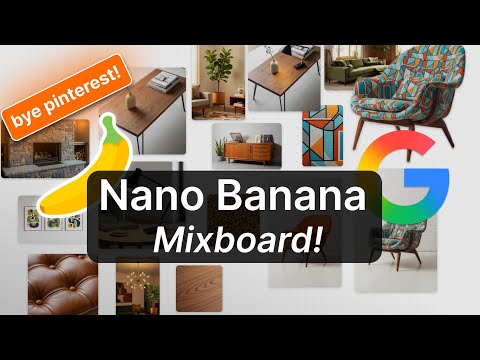 Видео: Первый взгляд на Google Mixboard — создавайте доски настроения за считанные секунды