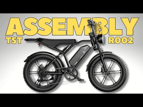 Видео: Распаковка и сборка электровелосипеда в стиле мопеда TST R002