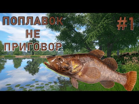 Видео: 🎣ПОПЛАВОК НЕ ПРИГОВОР🎣 - 1 серия ¤ Русская рыбалка 4 | РР4
