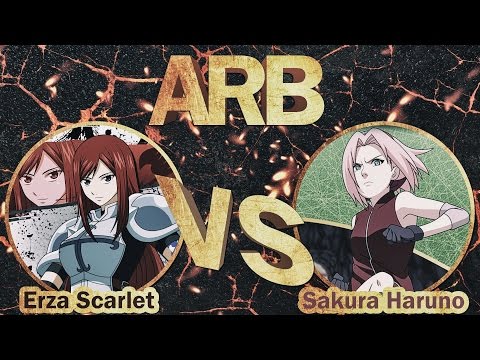 Видео: Эрза против Сакуры | Аниме Рэп Батл | 5 |