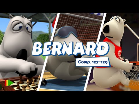 Видео: Бернард - 127-129 | Compilation  | Мультфильмы |