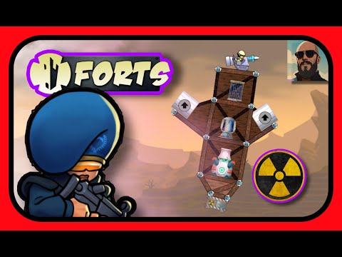 Видео: Forts - Птички с ЯДЕРКОЙ!!! НОВЫЕ ТЕХНОЛОГИИ!!!  Рашим Врага!!! #forts #фортс #ЛысыйДядь