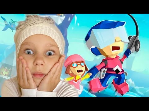 Видео: АЛИСА АЛЬПИНИСТ СПАСАТЕЛЬ! часть 2 HANG LINE