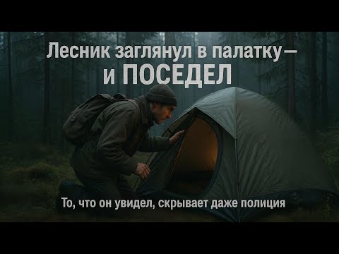 Видео: Лесник заглянул в палатку — и поседел на месте Полиция до сих пор молчит об этом