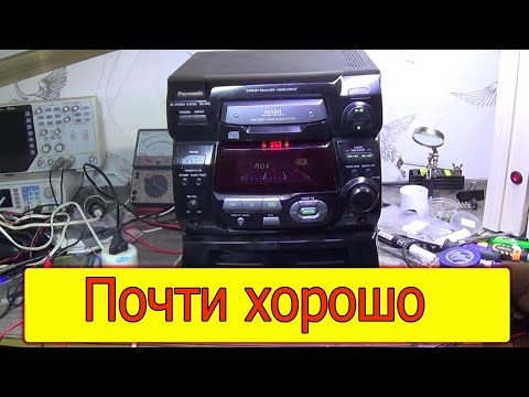 Видео: Panasonic SA Ak5 замена лазера и установка блютуз