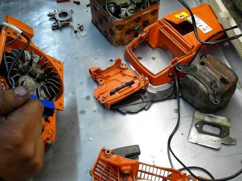 Видео: Husqvarna 365, 268, 371, 372xp ремонт подробно (Repair) Часть  1