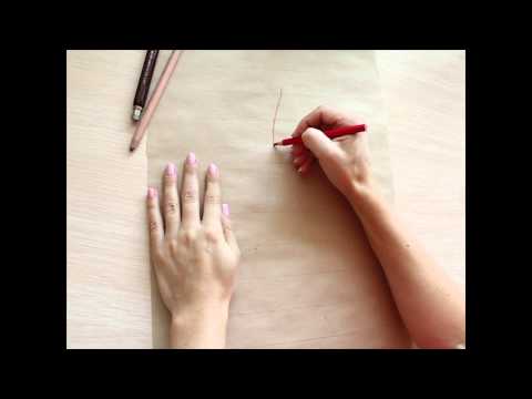 Видео: Построение фигуры для Fashion скетча. Видео урок по построению женской фигуры для fashion скетча.