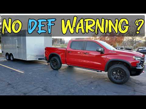 Видео: GM тихо исправил проблему с предупреждением DEF при буксировке?