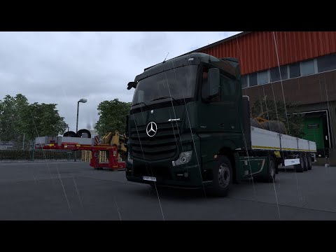 Видео: Я чуть не Утонул !! в Euro Truck Simulator 2
