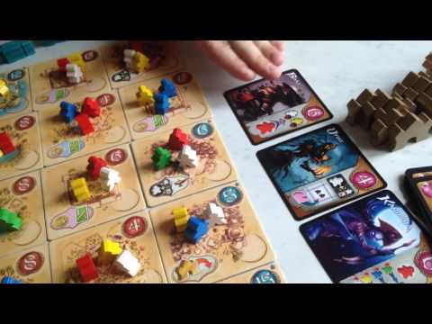 Видео: Настольная игра Five Tribes - объяснение правил