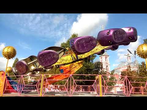 Видео: Аттракцион "Центрифуга"