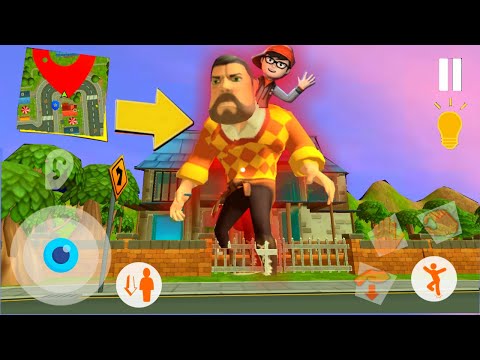 Видео: ВОТ ЧТО СТАЛО С СОСЕДОМ как только я зашел в игру - Dark Riddle