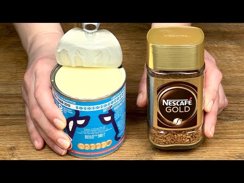 Видео: Взбейте сгущенку с кофе! Самый популярный десерт этой весны! никакой выпечки!