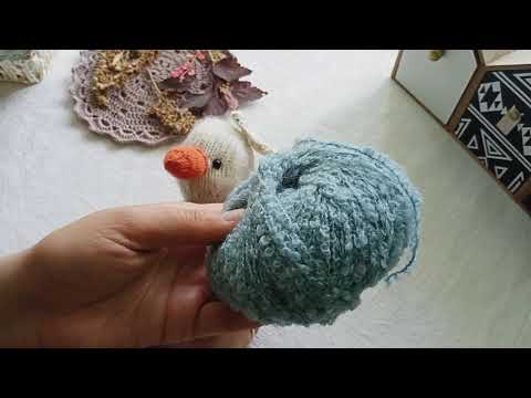 Видео: Готовые работы. Игрушки спицами. Покупка пряжи.