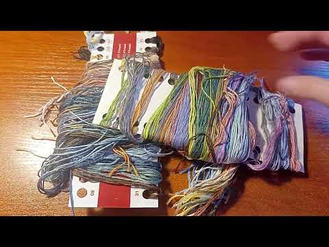 Видео: Жизнь с вышивкой в июле: финиш, покупки, все начатые наборы и планы