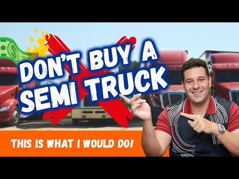 Видео: Сейчас хорошее время для покупки полуприцепа? (Стоит ли становиться владельцем-оператором?)