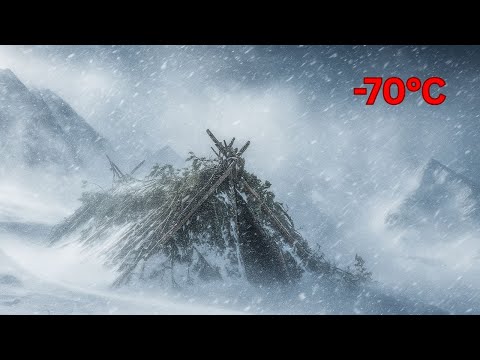 Видео: Я пережил метель при температуре -70°C в жаркой палатке | Экстремальная зимняя жизнь вдали от цив...