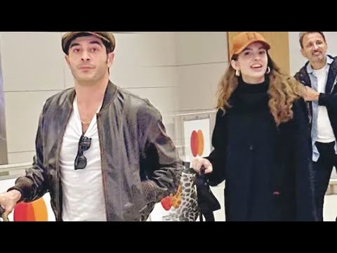 Видео: Бурук Дениз и вода Бурку Язги Кокус, вернулись в Стамбул в качестве пары!