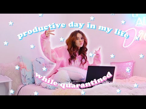 Видео: Мой день на карантине || Productive day in my life while quarantined