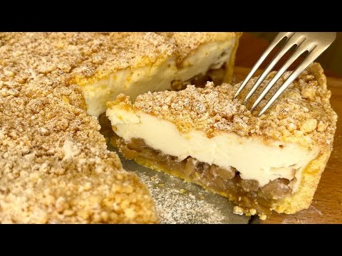 Видео: Яблучний пиріг з кремом-суфле — ДУЖЕ смачно!🍎🥧