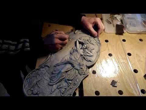 Видео: Барельеф   Афродита