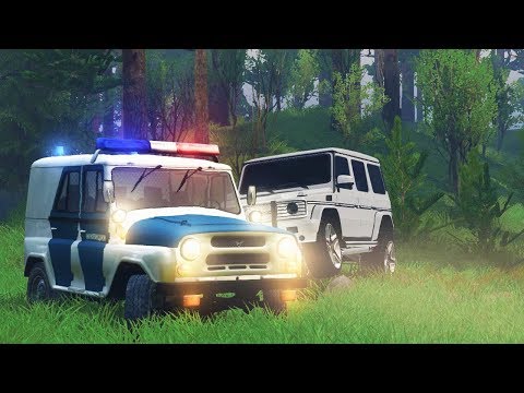 Видео: ПОЛИЦЕЙСКАЯ ПОГОНЯ ЗА ГЕЛИКОМ - SpinTires