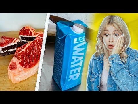 Видео: ЭТО ЧЕЛОВЕК или ТОРТ?! САМЫЕ РЕАЛИСТИЧНЫЕ ТОРТЫ 😲 РЕАКЦИЯ на ВИДЕО ПРО ЕДУ
