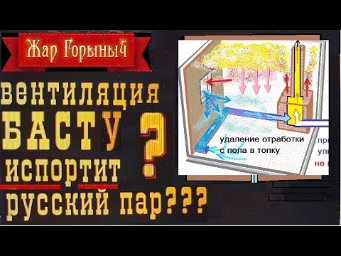 Видео: Вентиляция басту для бани! Как сделать вентиляцию самому!