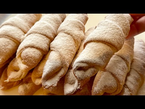 Видео: САМЫЙ УДАЧНЫЙ РЕЦЕПТ СИГАРЕТ 👍 РОГАЛИКИ С ОРЕШКАМИ ❗️❗️❗️