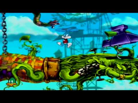 Видео: Приключения мультяшек: Бастер и бобовый стебель [PS1] — (Прохождение — Лёгкий режим) — Часть 1