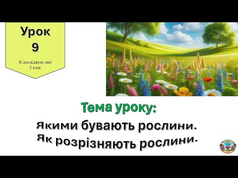 Видео: Якими бувають рослини.  Як розрізняють рослини? Я досліджую світ 2 клас