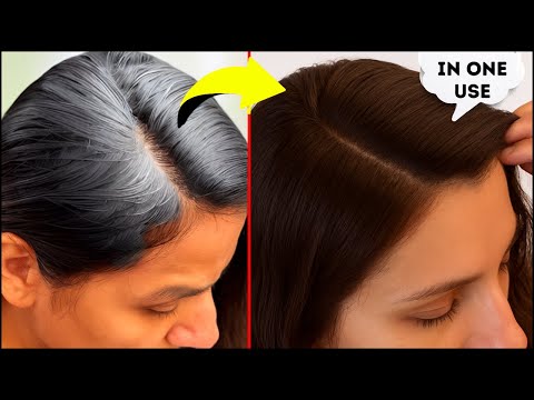 Видео: Темно-коричневая краска для волос | Как покрасить волосы в темно-коричневый цвет дома | Седые вол...