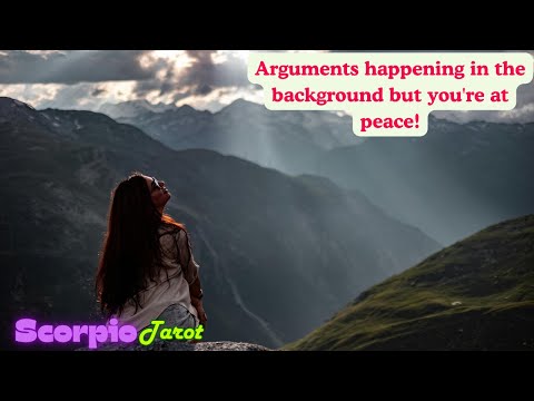 Видео: Скорпион *На заднем плане происходят ссоры, но вы пребываете в мире!