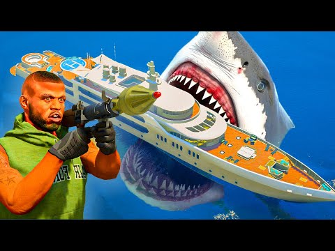Видео: МЕГАЛОДОН ДЖОННИды ӨЛТІРДІ? (GTA V) джони жони