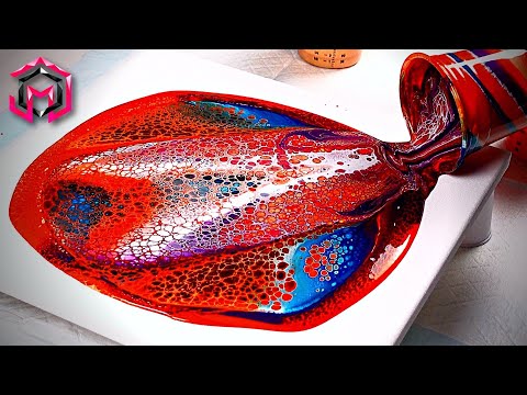 Видео: Рецепт Мины Вильегас с моей собственной изюминкой — потрясающая переворачивающаяся чашка!!!! Акри...