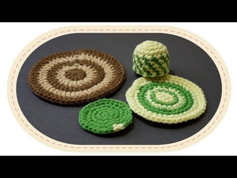 Видео: Смена цвета пряжи при вязании крючком, ч1. Change Yarn Color in Crochet, p1.