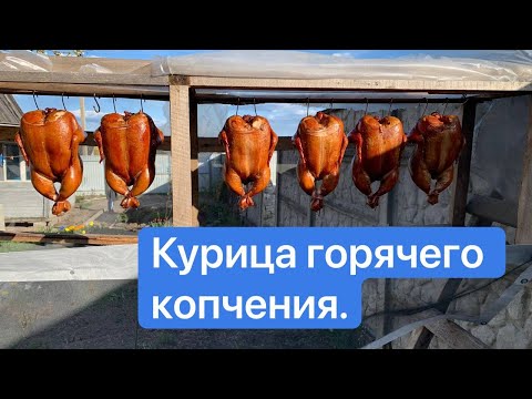 Видео: Курица горячего копчения.Все этапы приготовления | Бoroda 32