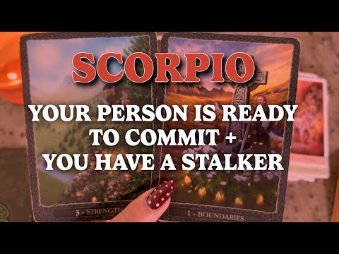 Видео: СКОРПИОН: ТЫ НЕ ДОЛГО ОСТАНЕШЬСЯ ОДИН! ОТНОШЕНИЯ И ОБЯЗАТЕЛЬСТВА — ЗДЕСЬ! 💍🔥 (ТАРО 7-15 НОЯБРЯ)