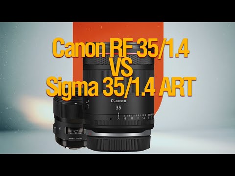 Видео: Canon RF 35/1 4 VCM vs Sigma 35 1.4 ART. Экспресс Обзор